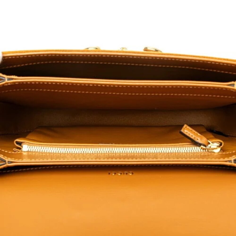 🔥🔥Gucci Horsebit 1955 Shoulder Bag 602204 Suede Mouton - Picture 9 of 13